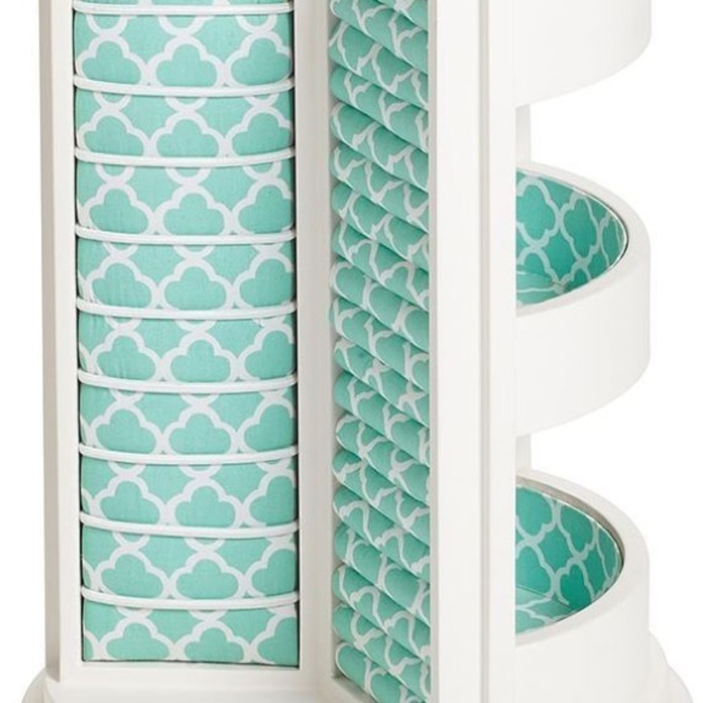 Pottery Barn Rotating Jewelry Organizer
